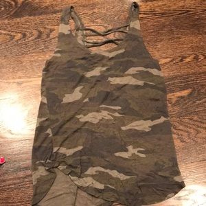 Camo tank top